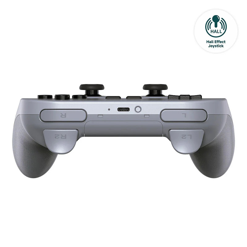 8Bitdo Pro 2 Bluetooth Controller (Hall Effect) - Gray