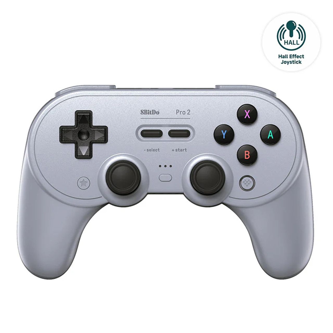 8Bitdo Pro 2 Bluetooth Controller (Hall Effect) - Gray