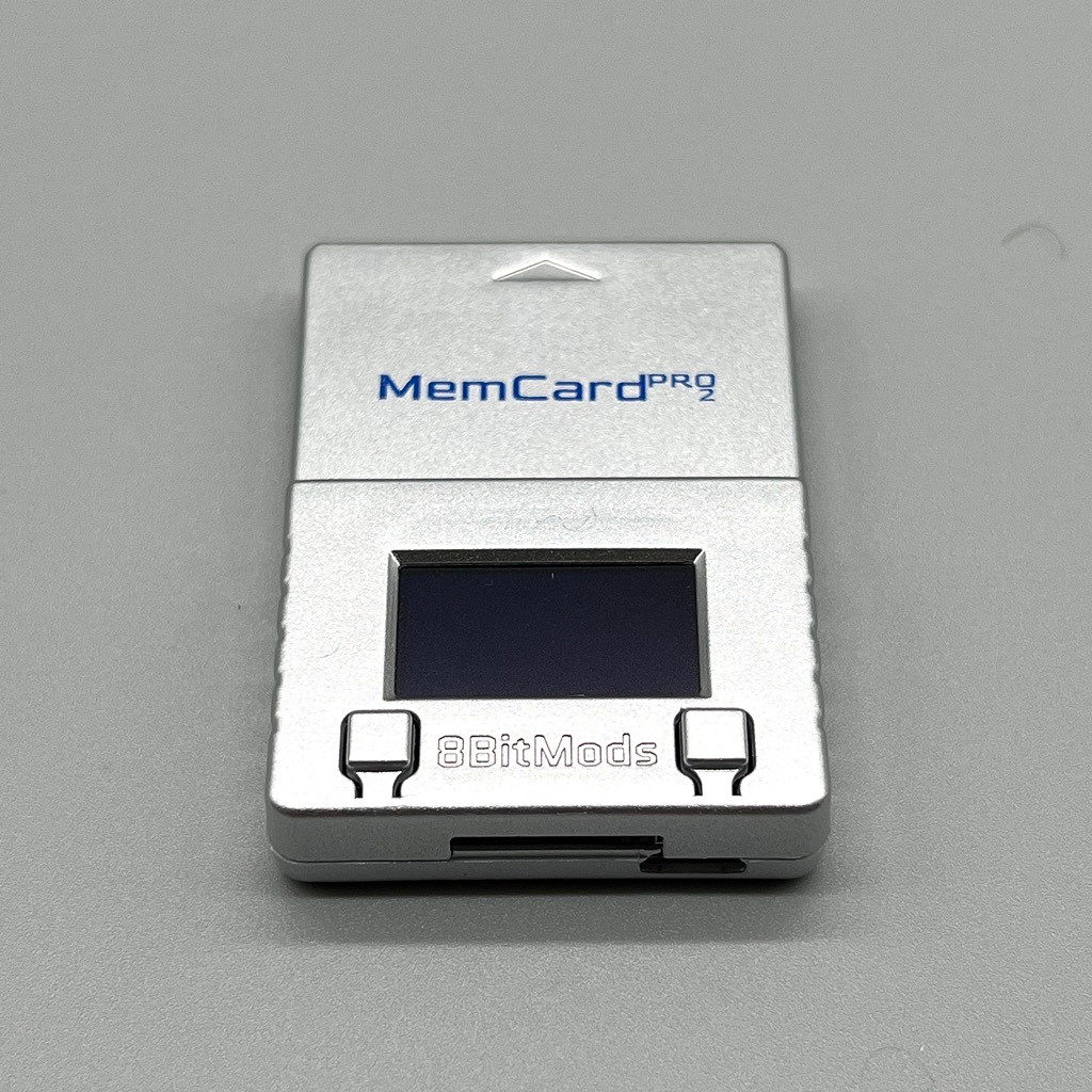 MemCard PRO2 for PS2 and PS1 (Limited Silver)