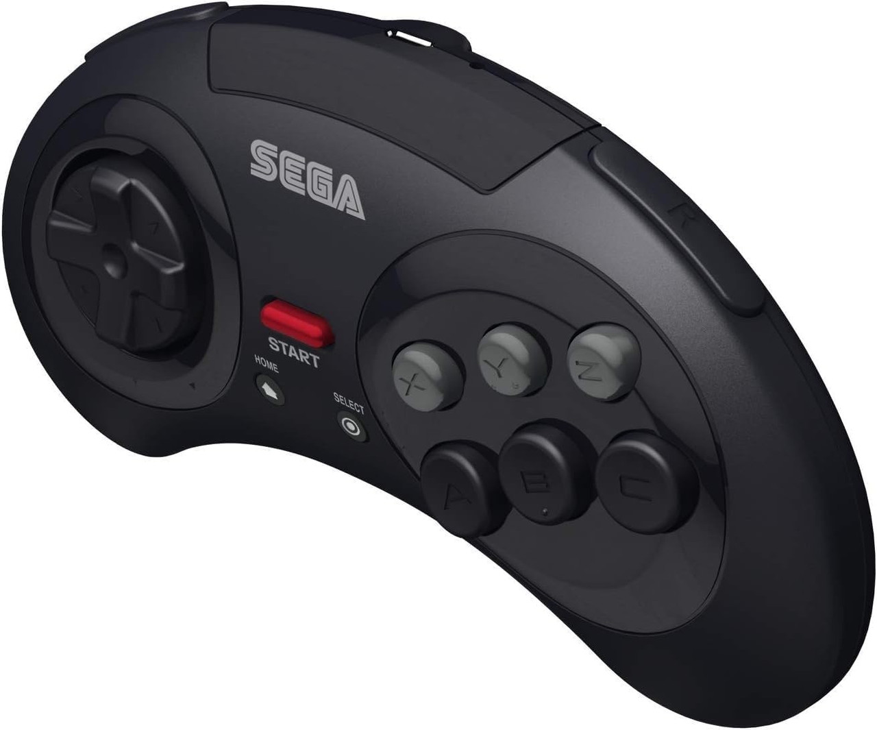 Retro-Bit SEGA Mega Drive 8-Button 2.4G Wireless - Black