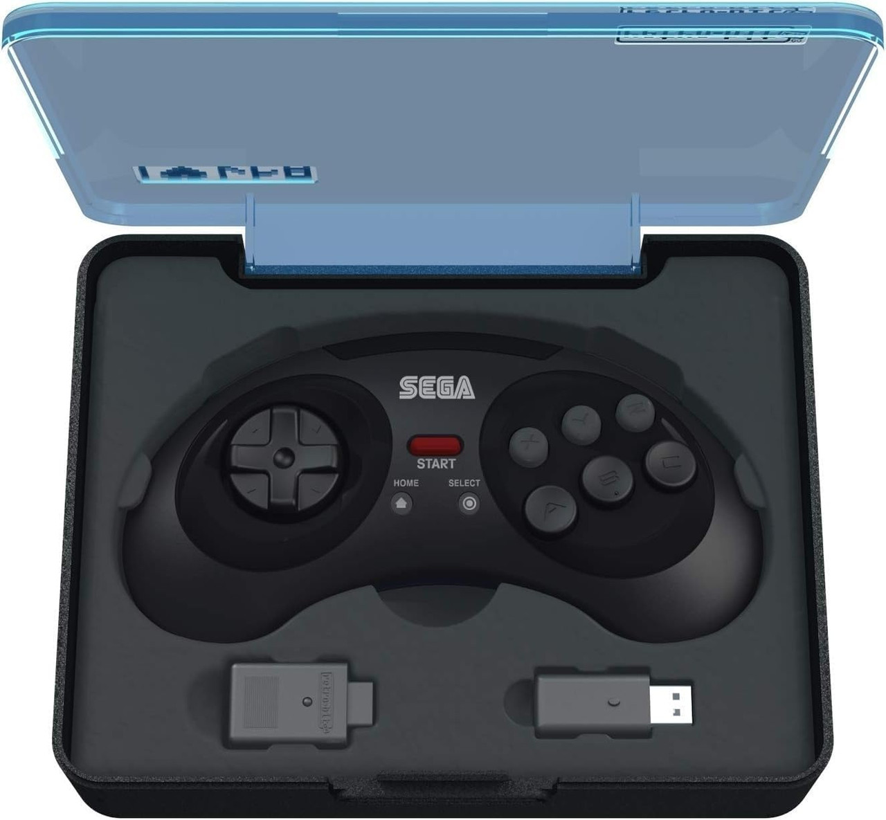 Retro-Bit SEGA Mega Drive 8-Button 2.4G Wireless - Black Retro-Bit SEGA Mega Drive 8-Button 2.4G Wireless - Black