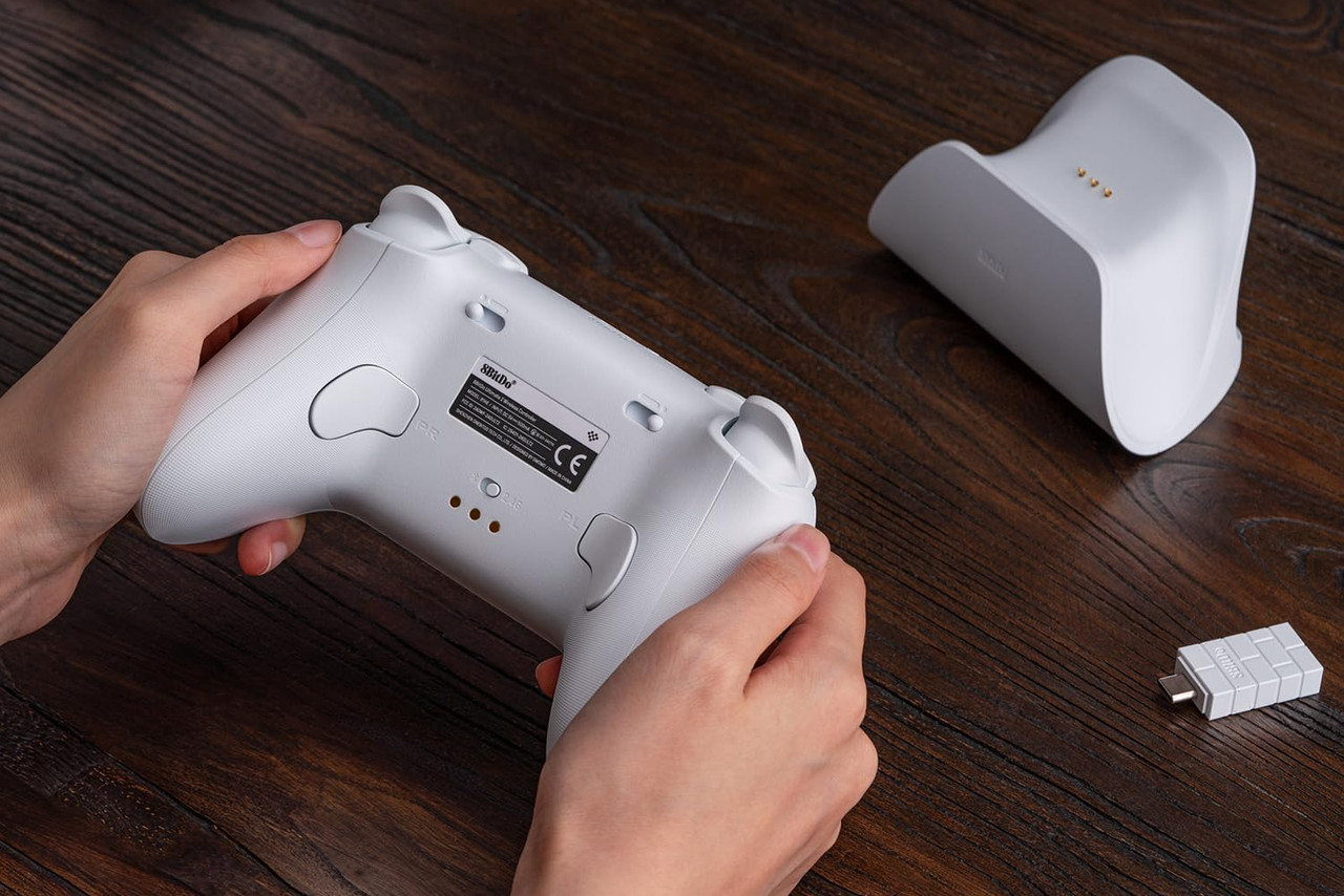 新品未使用 8BitDo Ultimate 2 ワイヤレス コントローラー 白 Amazon.co.jp: 8BitDo Ultimate 2.4Gワイヤレスコントローラー