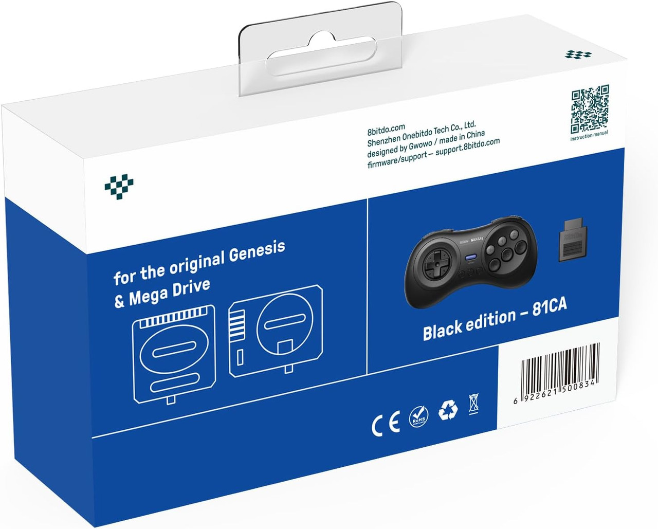 8BitDo M30 2.4G Wireless Gamepad -Black