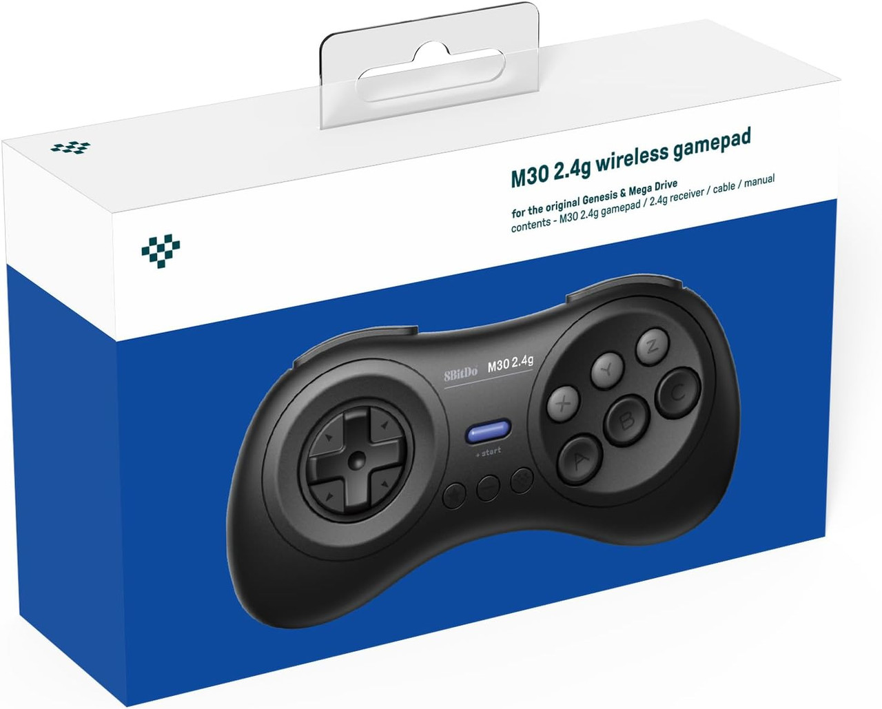 8BitDo M30 2.4G Wireless Gamepad -Black