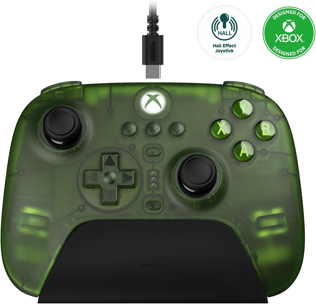 8BitDo Ultimate 3-mode Xbox Controller Jade Green