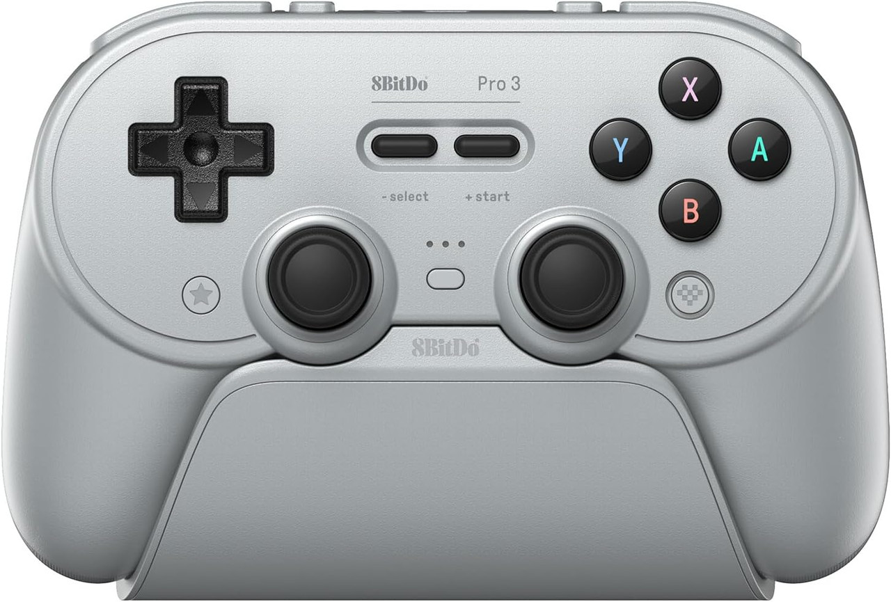 8BitDo Pro 3 Bluetooth ゲームパッド グレー 8Bitdo Pro 3 Bluetooth Controller - Grey