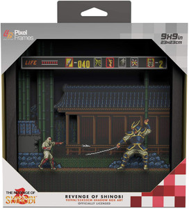 The Revenge of Shinobi Shadow Box Art