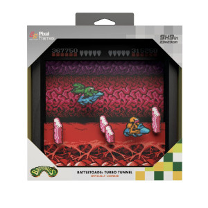 Pixel Frames Megaman 7: Dr. Wily Shadow Box Art