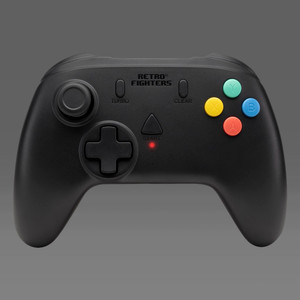  Retro Fighters Defender Next-Gen PS1 - PS2 - PS3 - PS Classic -  Switch & PC Compatible Wireless Controller, Black : Video Games