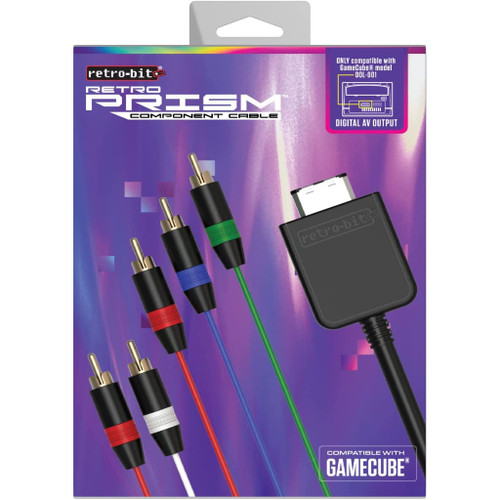 Retro-Bit Retro Prism Component Cable for GameCube