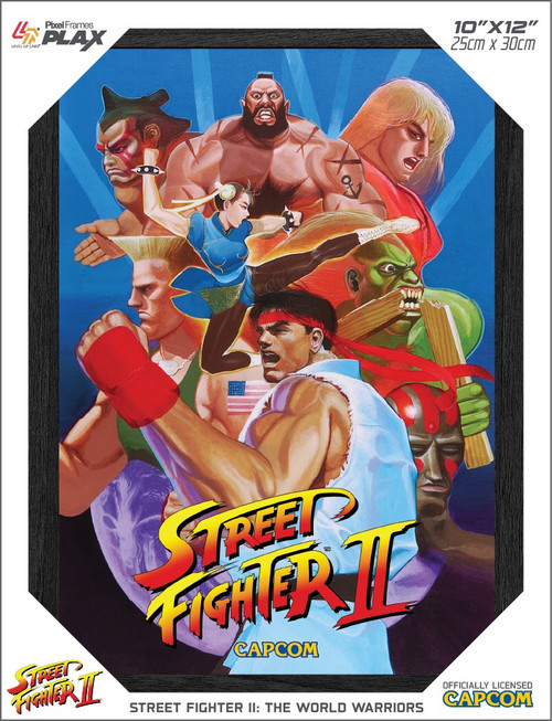Pixel Frames PLAX Street Fighter 2: The World Warriors
