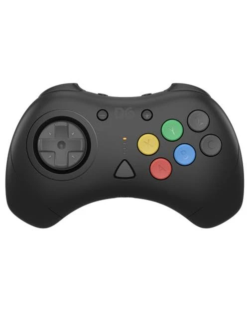 D6 Dreamcast Wireless 6-Button Controller (Black)