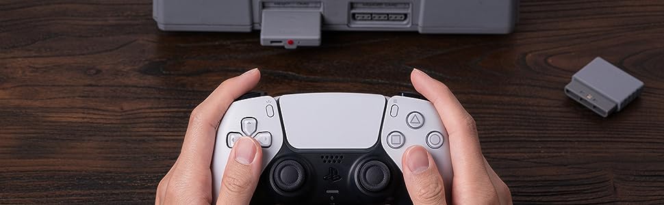 8BitDo's latest Retro Receiver brings modern controller support to PS1 and  PS2