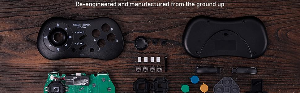 NEOGEO Wireless BT / 2.4G Controller (Iori Yagami)
