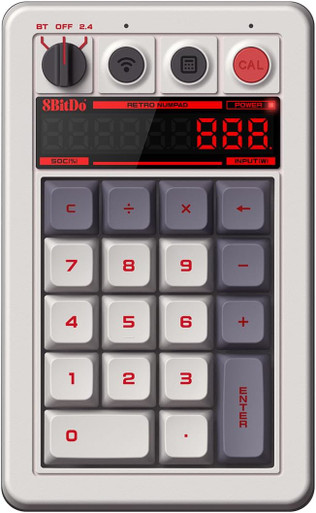 8BitDo Retro 18 Mechanical Numpad- M Edition