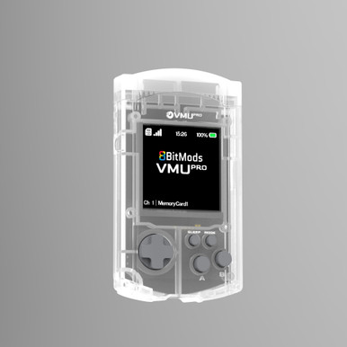 VMUPro Handheld & Visual Memory Card for Dreamcast (Frost White)