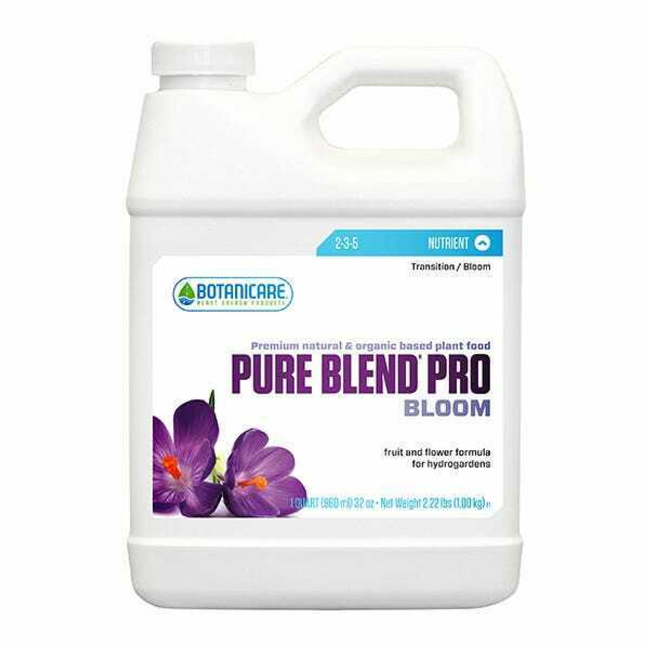 Botanicare Pure Blend Pro Bloom Quart - 1