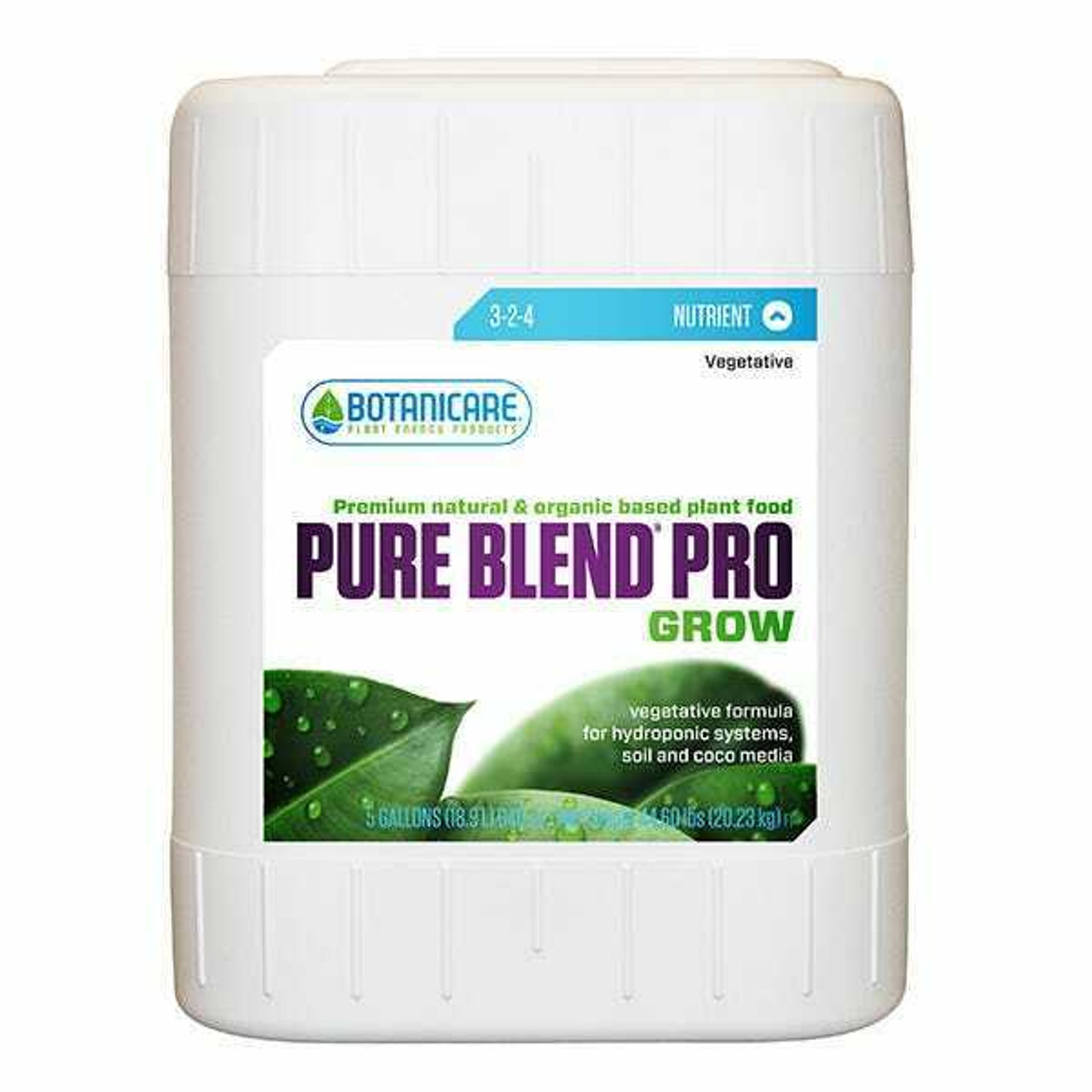 Botanicare Pure Blend Pro Grow 5 Gallon (Freight/In-Store Pickup Only) - 1