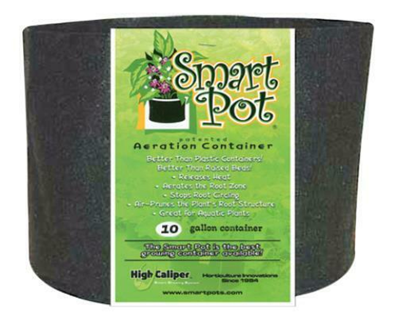 Smart Pot Black 10 Gallon - 1