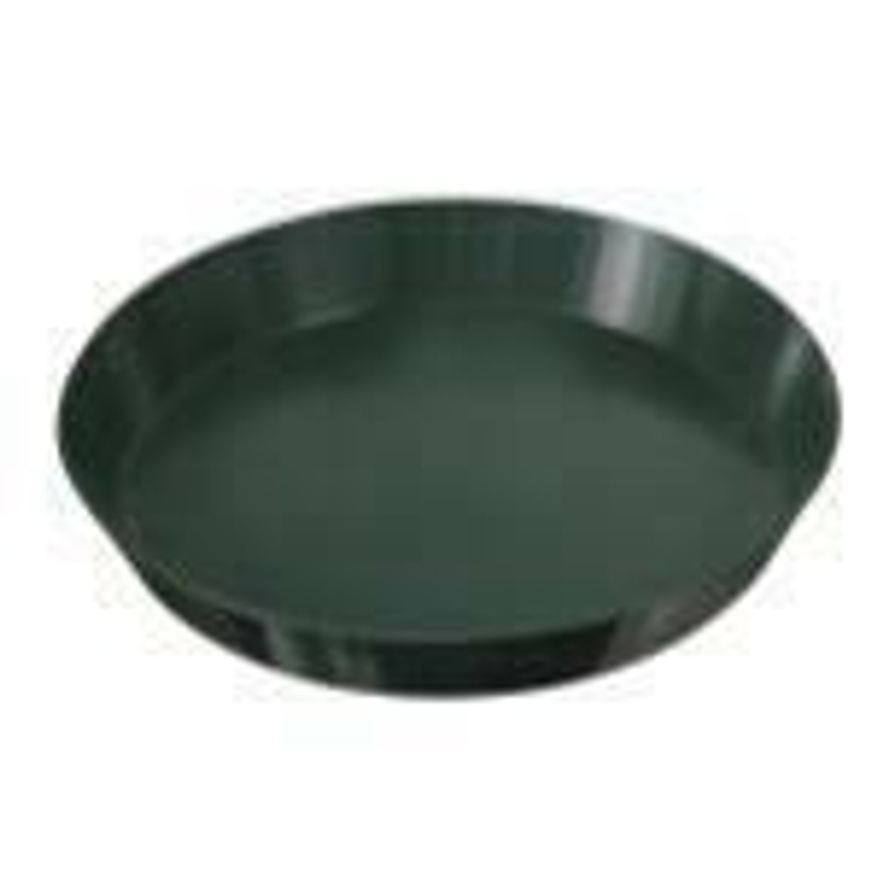 Green Premium Plastic Saucer 12 in - 1