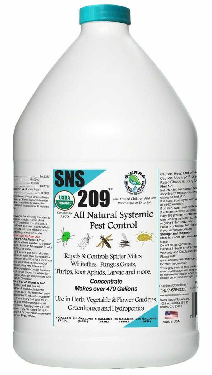 SNS 209 Systemic Pest Control Conc. Gallon - 1