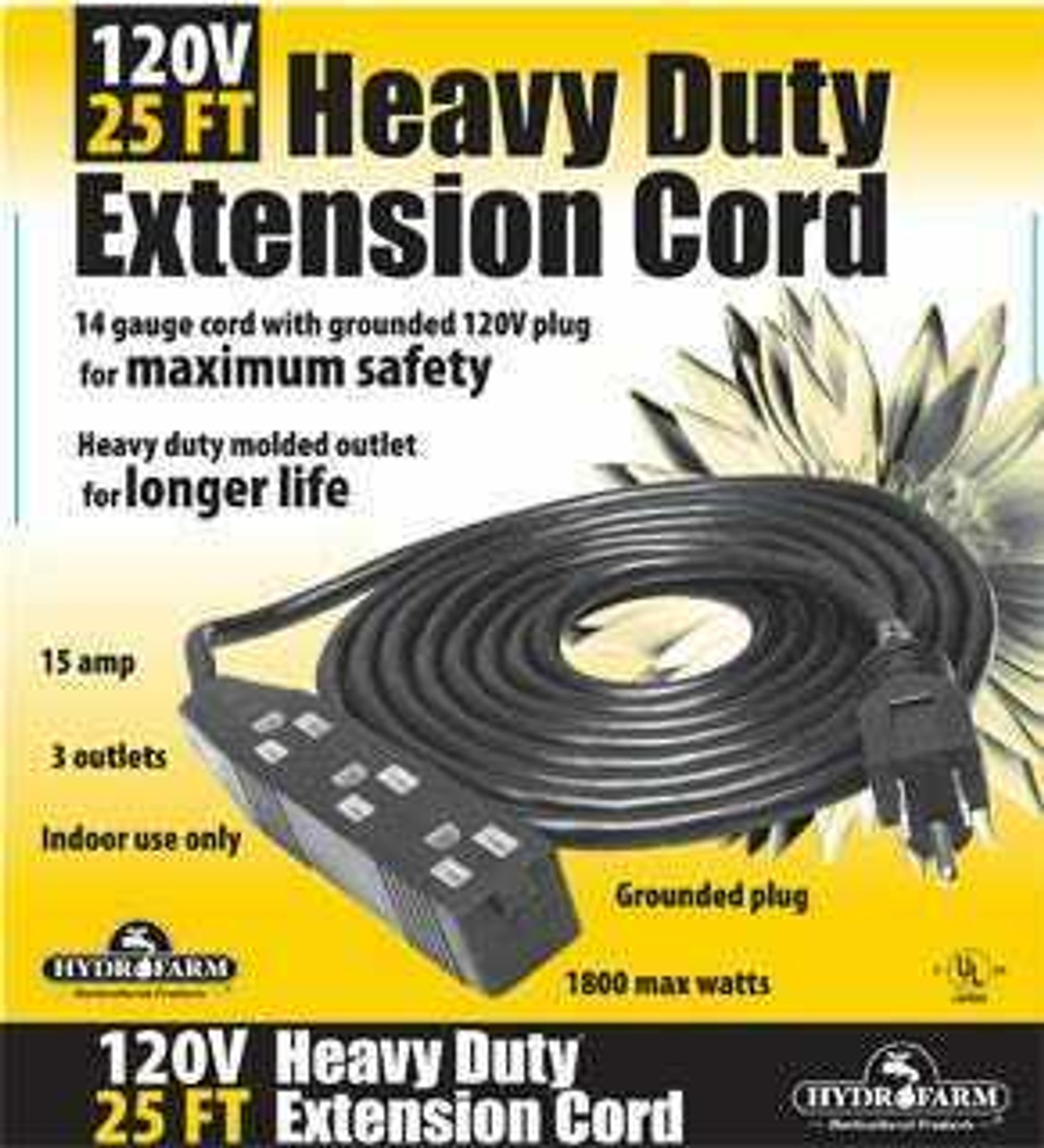 Extension Cord, 120v, 25ft