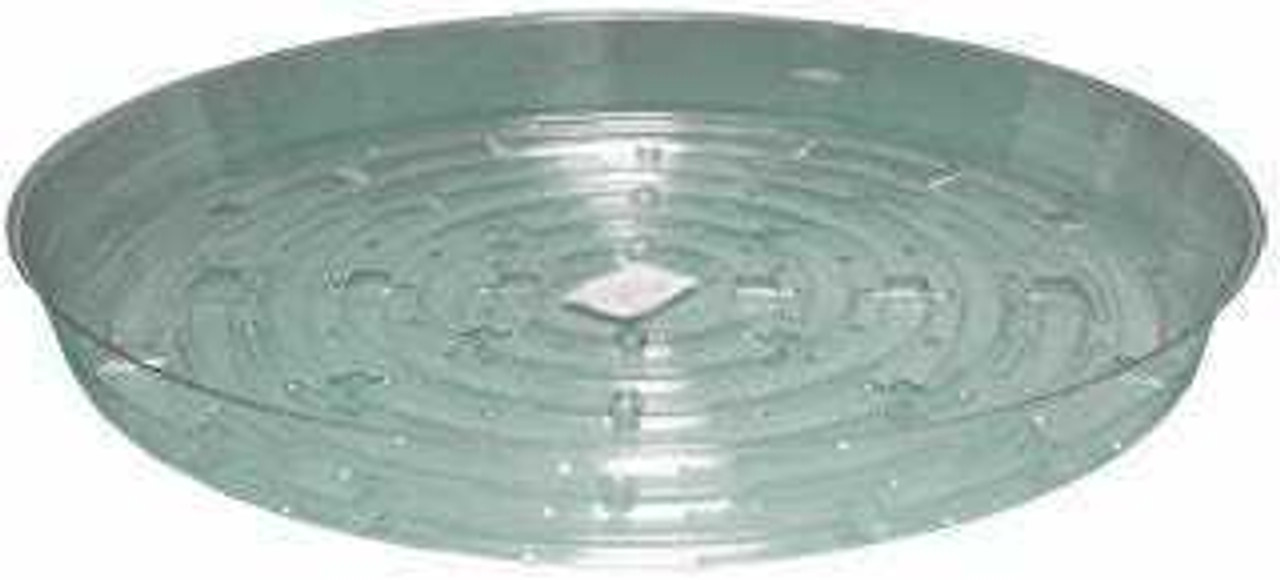 Clear 12 inch Saucer, pack of 10