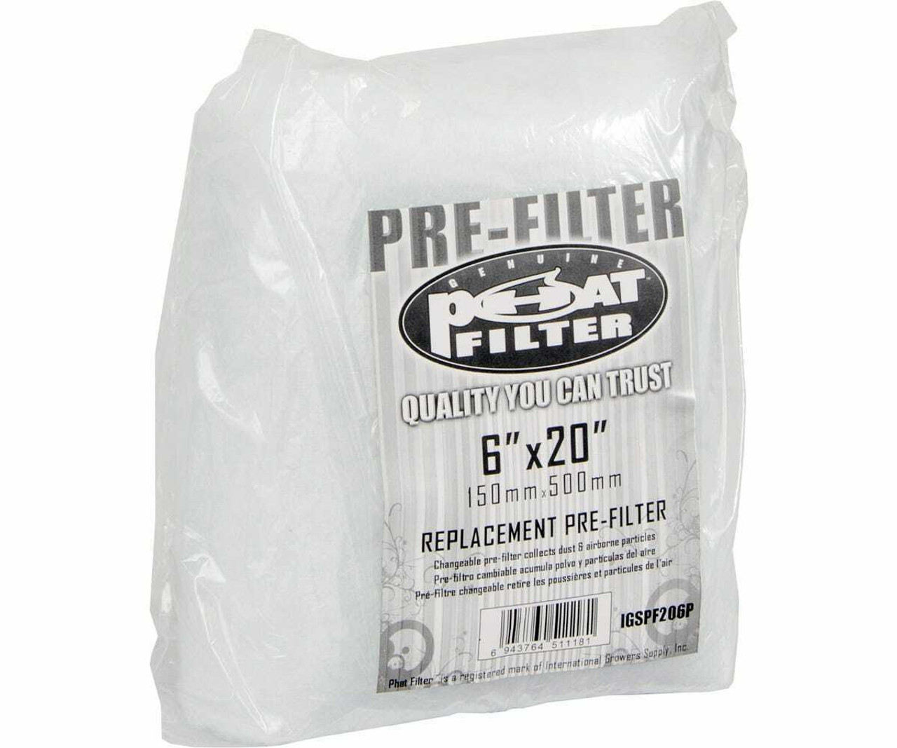 Phat Pre-Filter 20x6 - 1