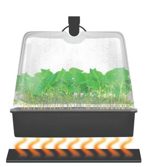 Super Sprouter Premium Heated Propagation Kit w/ T5 Light - 1