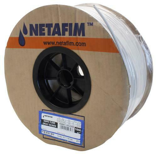 Netafim Super Flex UV White Polyethylene Tubing 5 mm -1000 ft - 1