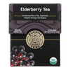 Buddha Teas - Organic Tea - Elderberry - Case of 6 - 18 Count