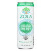 Zola - Organic Hydrating Energy Drink - Matcha - Case of 12 - 12 fl oz.