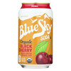 Blue Sky - Natural Soda - Black Cherry - Case of 4 - 12 oz.
