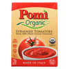 Pomi Organic Strained Tomatoes  - Case of 12 - 26.46 OZ