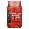 Peppadew Hot Whole Sweet Piquante Peppers  - Case of 12 - 14 OZ