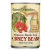 Omena Organics - Kidney Beans Dark Red - Case of 12 - 15 OZ
