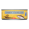 Fishin' Families Maldivian Yellowfin Tuna With Salt  - Case of 24 - 5 OZ