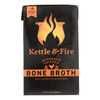 Kettle & Fire Mushroom Chicken Bone Broth  - Case of 6 - 16.9 OZ