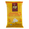 Live Love Pop - Popcorn Cheddar&sour Cream - Case of 12 - 4.4 OZ