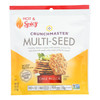 Crunchmaster - Mltisd Cracker Chile Pasilla - Case of 12 - 4 OZ Crunchmaster - Mltisd Cracker Chile Pasilla - Case of 12 - 4 OZ