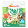 Happy Tot Soft Baked Oat Bar Organic Apples & Spinach  - Case of 6 - 5/.88OZ Happy Tot Soft Baked Oat Bar Organic Apples & Spinach  - Case of 6 - 5/.88OZ