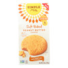 Simple Mills - Cookie Soft Baked Peanut Butter - Case of 6 - 6.8 OZ