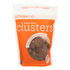 Wholeme Salted Peanut Chocolate Granola Clusters  - Case of 6 - 8 OZ