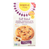Simple Mills - Cookie Soft Baked Dark Chocolate Cn - Case of 6 - 6.2 OZ