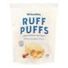 Buckley Pet Ruff Puffs White Cheddar  - Case of 8 - 4 OZ