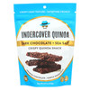 Undercover Quinoa Dark Chocolate + Sea Salt Crispy Quinoa Snack  - Case of 12 - 2 OZ