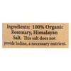 Himalasalt Organic Rosemary Himalayan Salt  - Case of 6 - 6 OZ