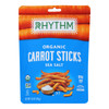 Rhythm Superfoods Llc Organic Carrot Sticks - Case of 12 - 1.4 OZ Rhythm Superfoods Llc Organic Carrot Sticks - Case of 12 - 1.4 OZ