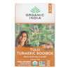 Organic India - Tulsi Turmeric Roobio - Case of 6 - 18 CT