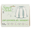 Simply Delish Unflavored Jel Dessert  - Case of 6 - .30 OZ